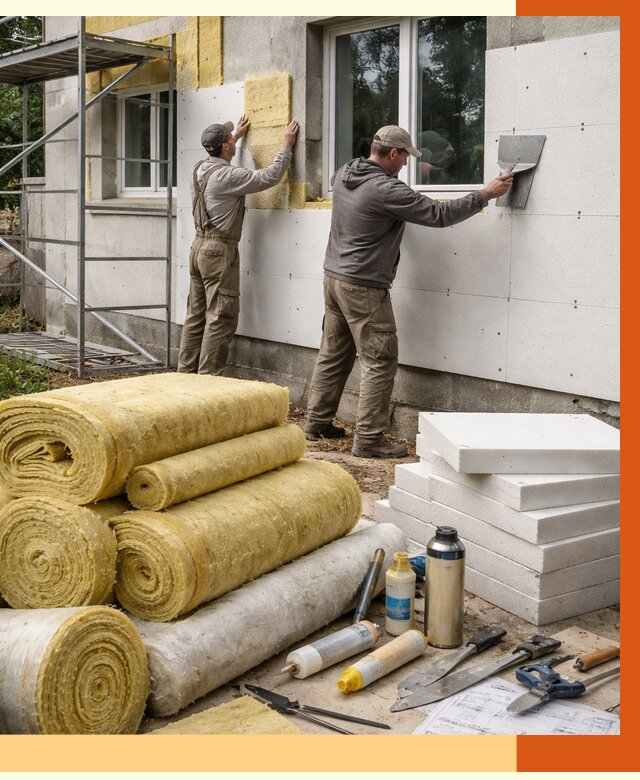 Утепление домов в Искитиме под ключ от 4281 руб/м2 | Профессионально — ТепломастерСкм