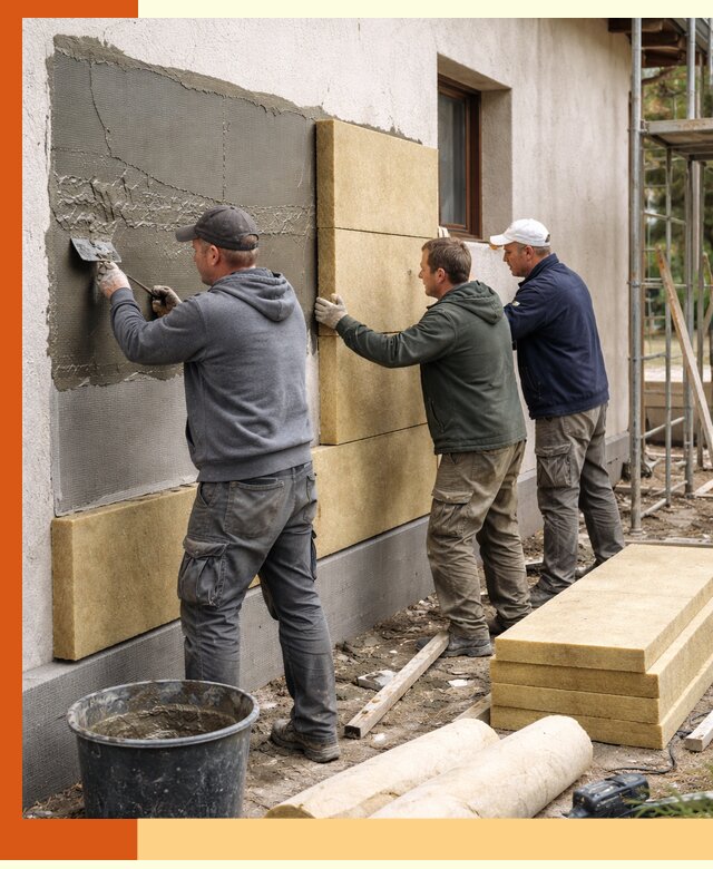 Утепление частного дома в Искитиме — тепло, экономия и надежность