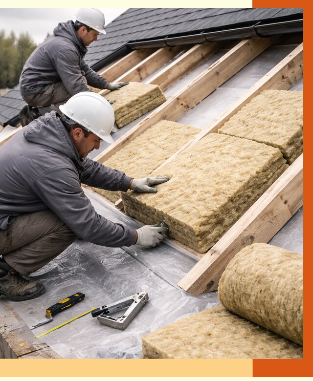 Утепление крыши в Искитиме от 1886 руб./м2 — комплексное утепление кровли | ТепломастерСкм