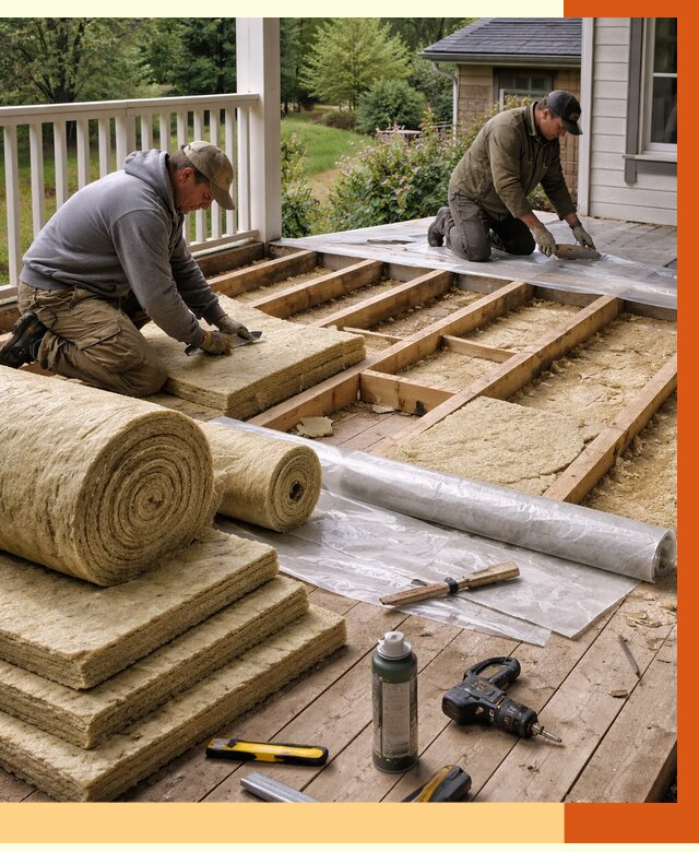 Утепление террасы в Искитиме от 4281 руб./м2 — утеплить террасу под ключ | ТепломастерСкм