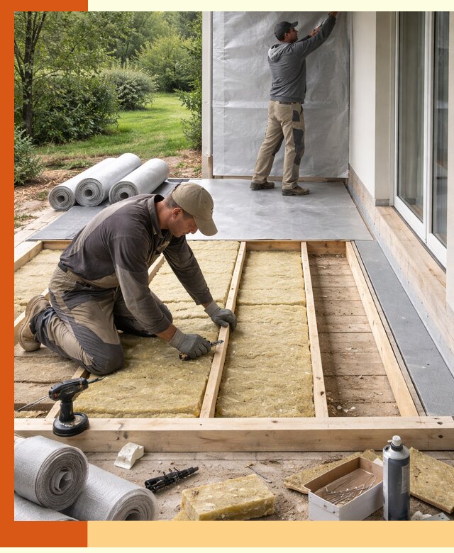 Утепление террасы в Искитиме — тепло и защита круглогодично