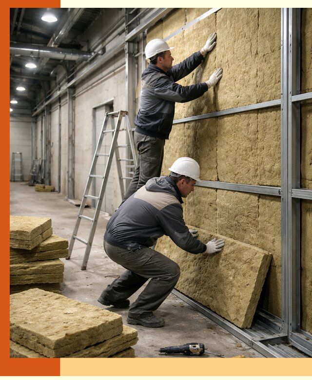 Утепление цеха под ключ в Искитиме с гарантией качества