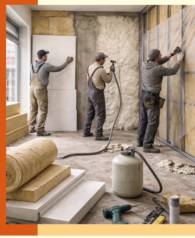 Утепление магазина в Искитиме: комплексные решения по теплоизоляции