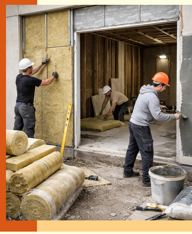 Утепление торгового павильона в Искитиме — качественно и энергоэффективно