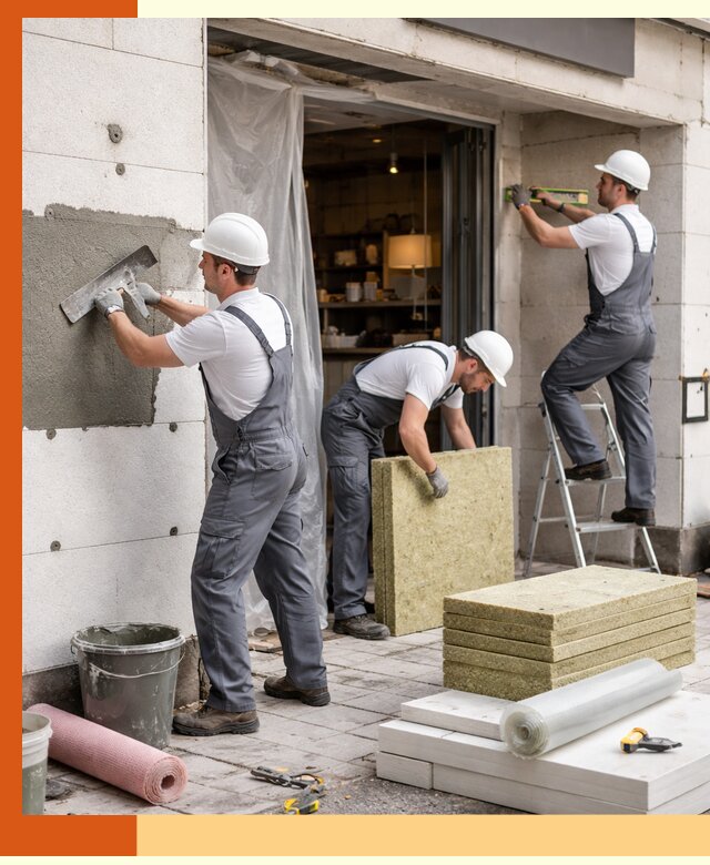 Утепление кафе в Искитиме: профессиональная теплоизоляция и монтаж