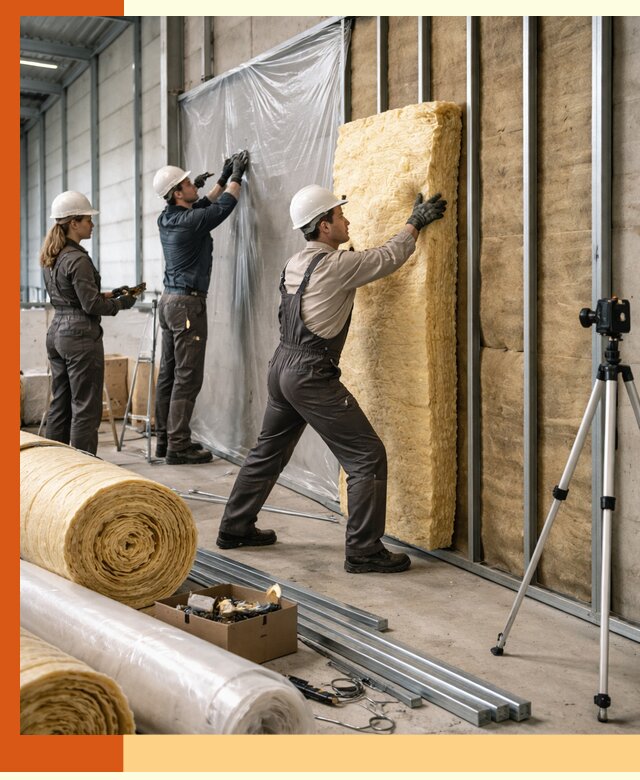 Утепление складского терминала в Искитиме профессионально и надёжно