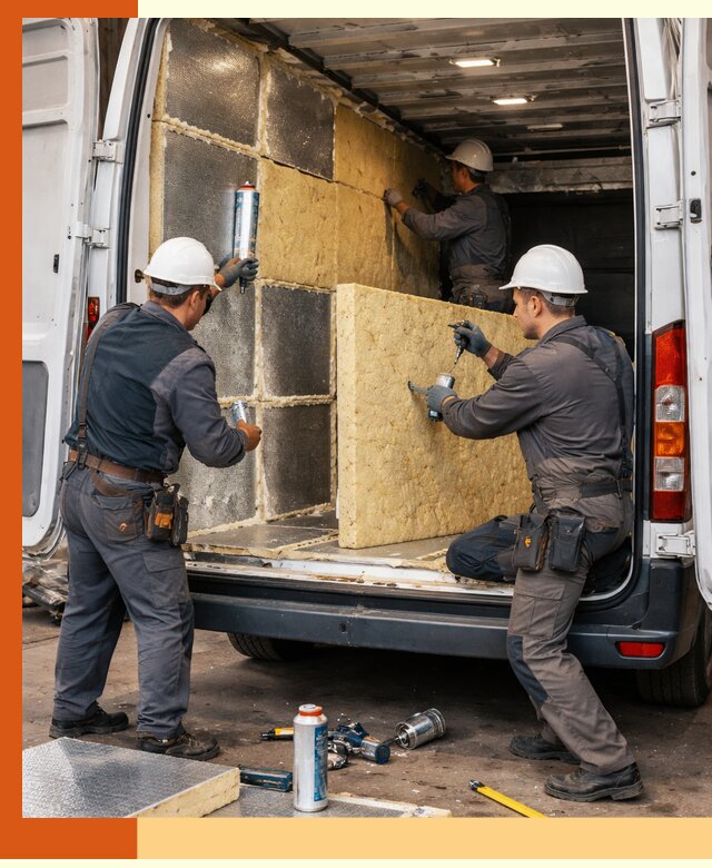 Утепление фургона-рефрижератора в Искитиме для сохранения температуры