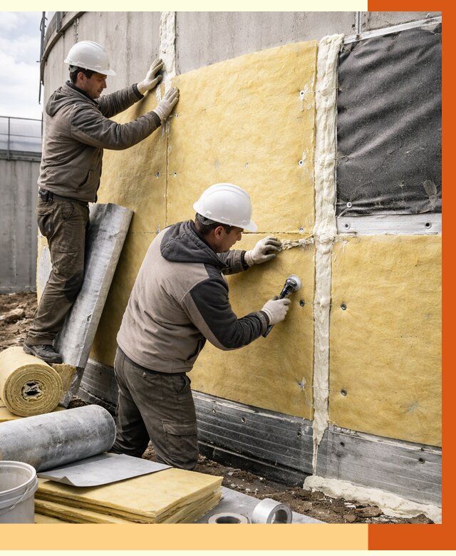 Утепление резервуара в Искитиме от 28028 руб/м2 — монтаж ППУ и комплекс под ключ | ТепломастерСкм