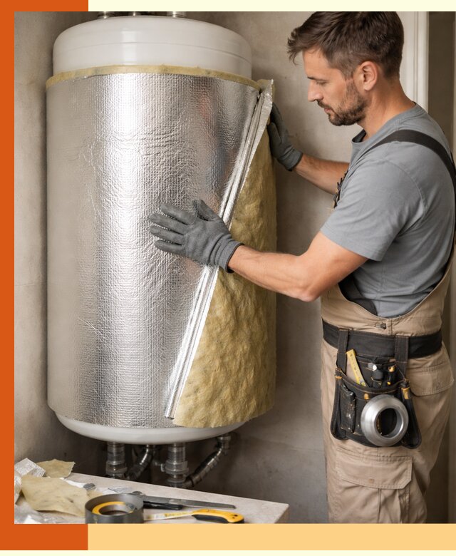 Утепление бойлера в Искитиме для снижения теплопотерь и экономии энергии