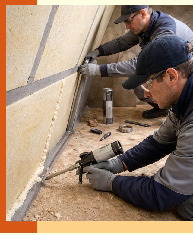 Герметизация стыков ППУ в Искитиме — надежное уплотнение швов