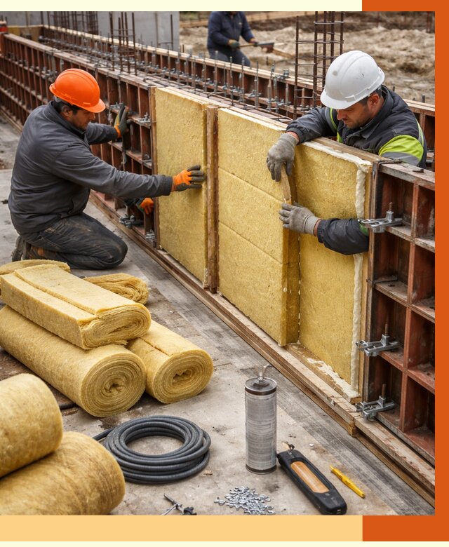 Теплоизоляция опалубки в Искитиме от 7338 руб. за м2 — услуги и монтаж | ТепломастерСкм