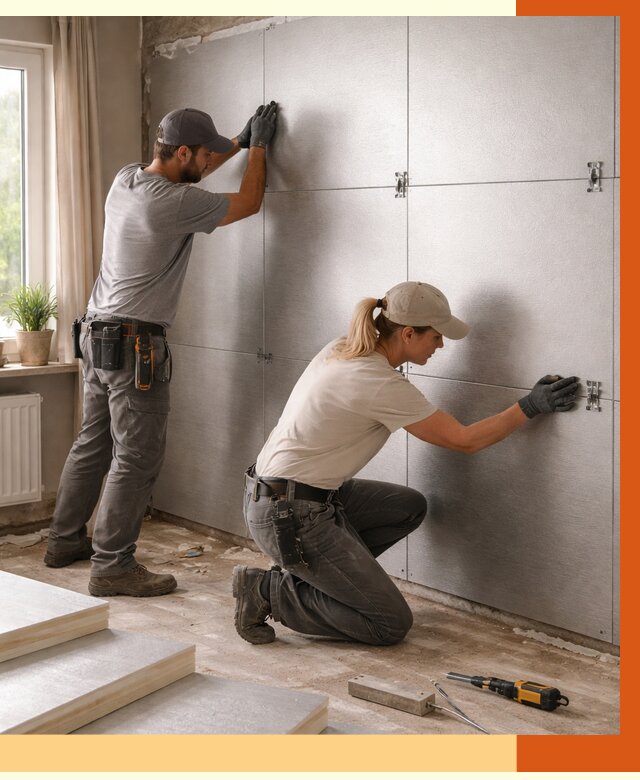 Утепление PIR панелями в Искитиме от 4281 руб. под ключ | ТепломастерСкм