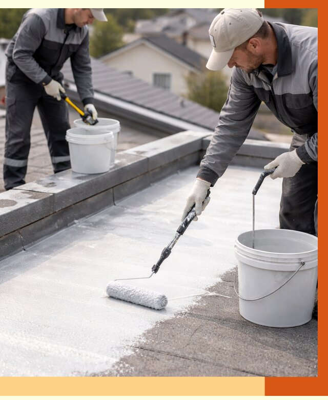 Утепление кровли жидкой теплоизоляцией в Искитиме от 2191 руб./м2 | ТепломастерСкм