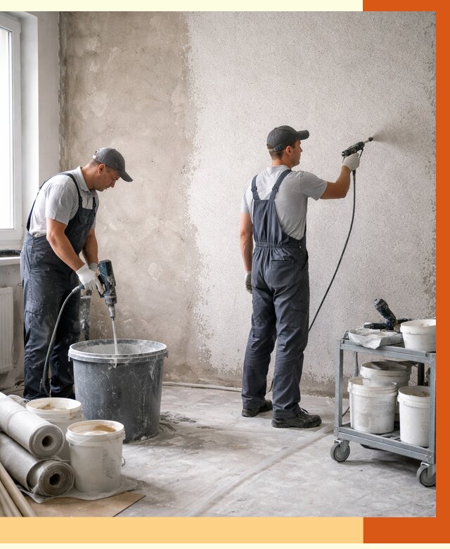 Утепление стен жидкой теплоизоляцией в Искитиме от 4281 руб/м² | ТепломастерСкм