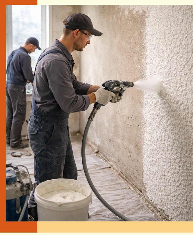 Утепление стен жидкой теплоизоляцией в Искитиме для квартир и домов