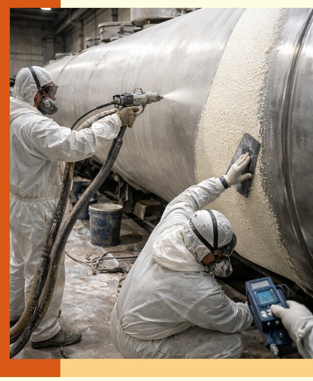 Утепление автоцистерн жидкой теплоизоляцией в Искитиме