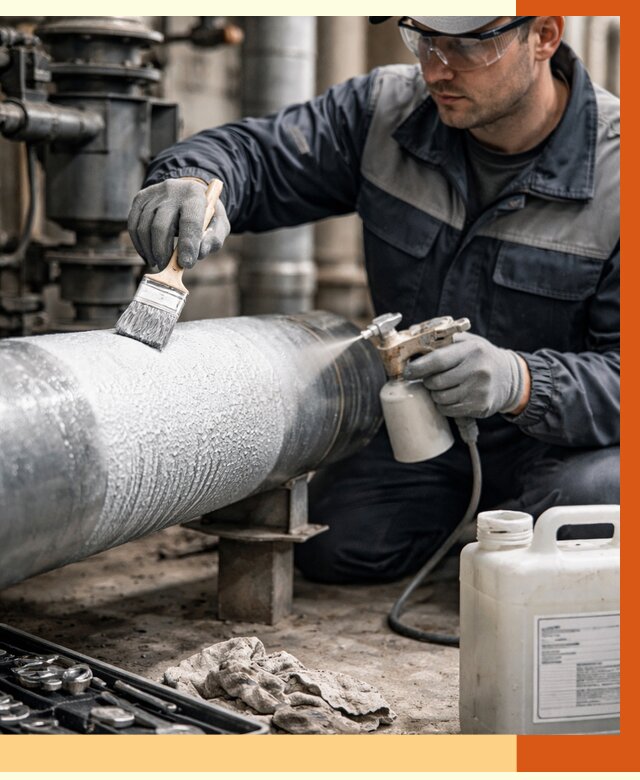 Утепление оборудования жидкой теплоизоляцией в Искитиме от 4586 руб. | ТепломастерСкм