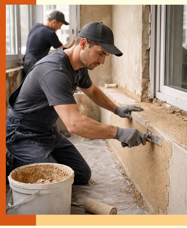 Утепление балкона жидкой пробкой в Искитиме для защиты и комфорта