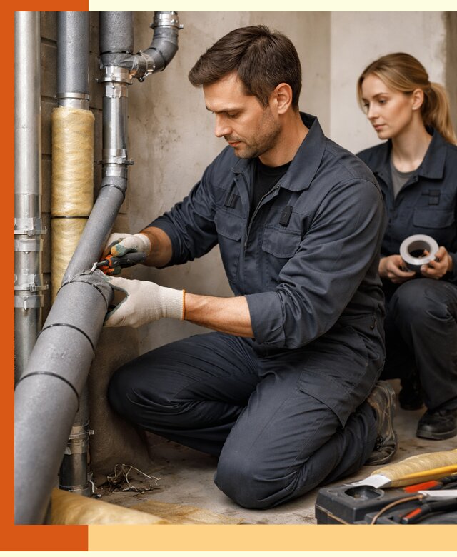 Шумоизоляция труб в Искитиме: профессиональная звукоизоляция под ключ