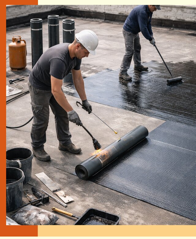 Гидроизоляция кровли в Искитиме — надежная защита от протечек