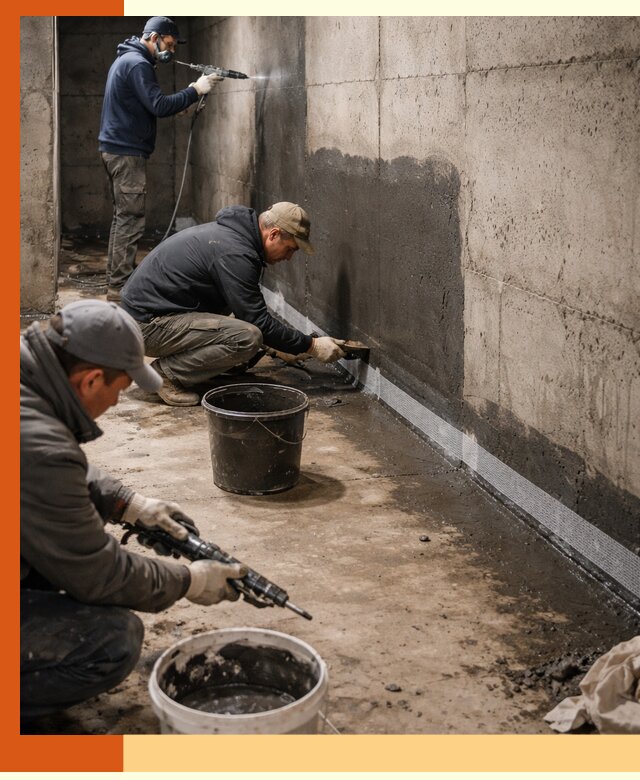 Гидроизоляция подвала в Искитиме — комплексная защита от влаги