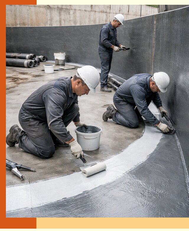 Гидроизоляция резервуара для топлива в Искитиме