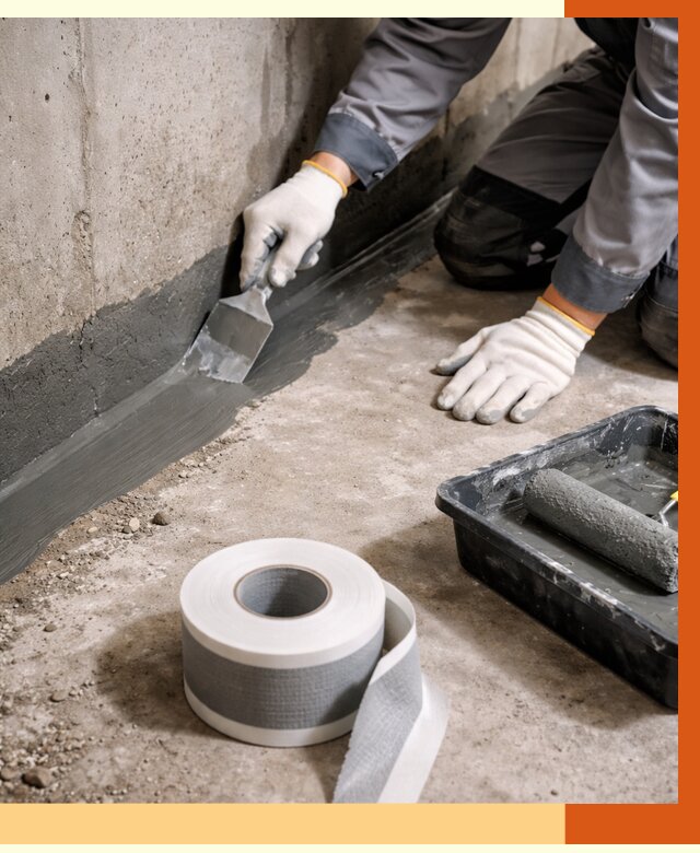 Гидроизоляция швов и герметизация стыков в Искитиме от 1274 руб. | ТепломастерСкм