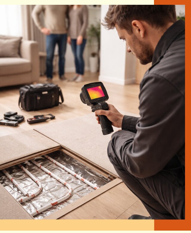 Тепловизионное обследование теплого пола в Искитиме от 4586 руб. — ТепломастерСкм