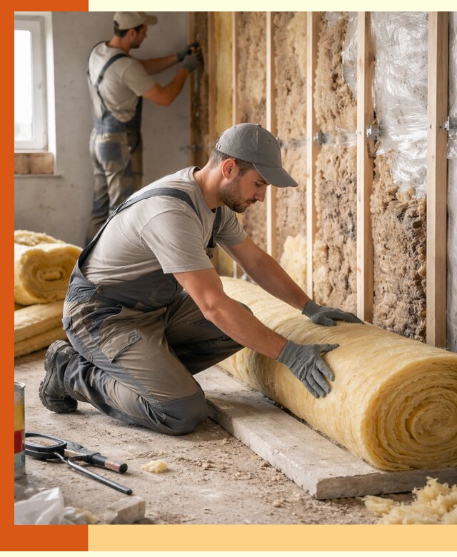 Восстановление теплоизоляции зданий и конструкций в Искитиме