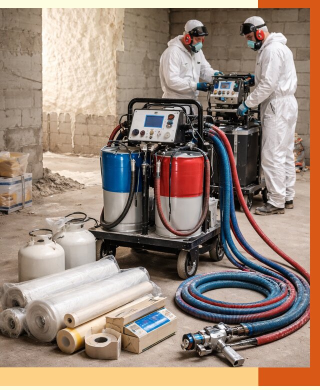 Аренда установки для напыления ППУ в Искитиме от 35672 руб. | ТепломастерСкм